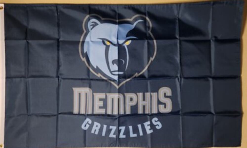 Memphis Grizzlies NBA Flag